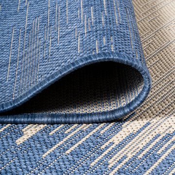 Tavira Modern Strie' Indoor/outdoor Area Rug